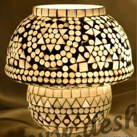 Small Mosaic Table Lamp