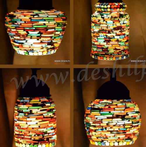 Decorative Glass Hanging Lamp