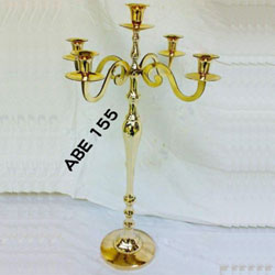 Designer Brass Candle Holder