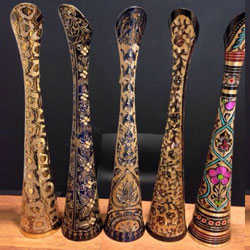 Decorative Brass Flower Vase