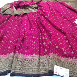 Crepe Banarasi Saree