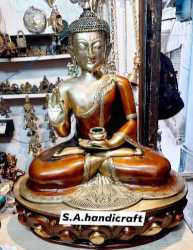 Lord Buddha Brass Statue