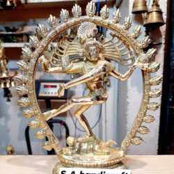 Brass Handicrafts Natraj Statue