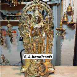 Brass Vishnu Idol