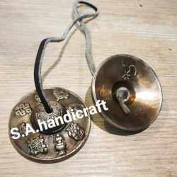 Brass Tibetan Manjira