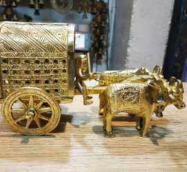 Brass Bullock Cart