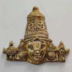 Tirupati Balaji Wall Hanging in Brass