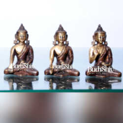 Brass Buddha miniature Statue