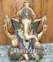 Ganapati Brass Idol