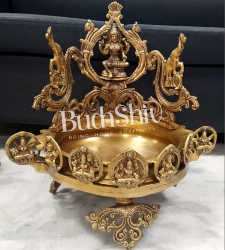 Pure Brass Ashtalakshmi Urli