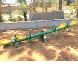 Outdoor 4 Seater Playground See Saw