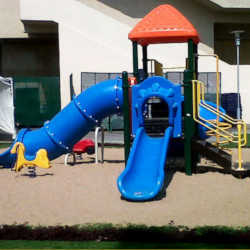 Outdoor Kids Multi Slide Station