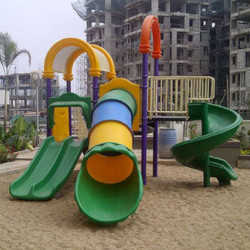 Regal Playground Multi Slides Play Station