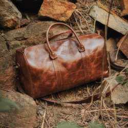 Leather Duffle Bag