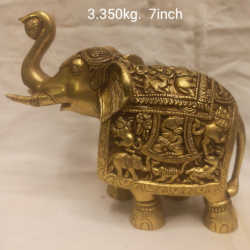 Brass Elephant Decorative Items