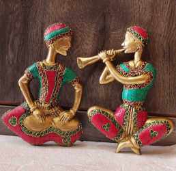 Brass Tribal Set Wall Hanging in Delhi