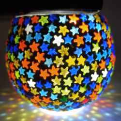 Glass Mosaic Table Lamp for Home Decor in 