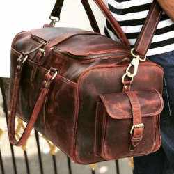 Mini Leather Duffle Bags in Kanpur