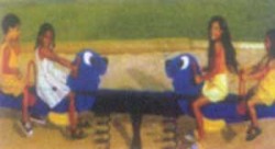 Spring Seesaw