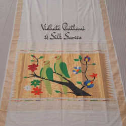 Handloom Pure Cotton Paithani Sarees