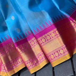 Gadwal Pure Zari Silk Saree in Hyderabad