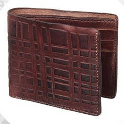 Mens Brown Leather Wallet