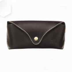 Leather Black Spectacle Case in Noida