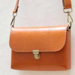 Minimalist Crossbody Sling Bag for Women in Tan