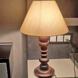 Mango Wood Table Lamp in Firozabad