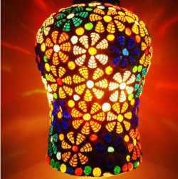 Modern Glass Mosaic Pendant Lamp in Firozabad