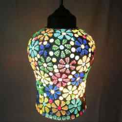 Glass Hanging Lamp in 