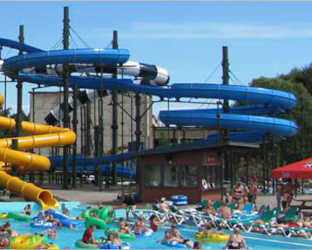 Playground equipment in 