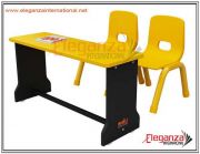 Preschool Desk with Chairs