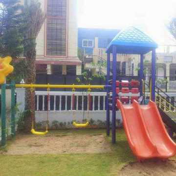 Slide and Swing Multiplay Multi user Playground Equipment