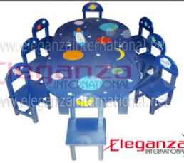Space Theme Group Table and Chairs