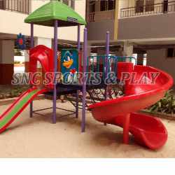 SNC Outdoor Multi User Playground Slide System in Bangalore