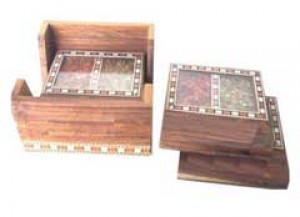 Wooden Handicrafts Coasters in Jaipur