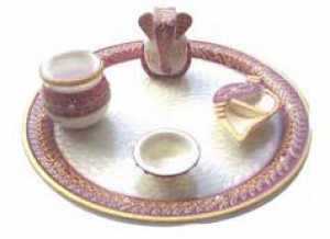 Marble Pooja Thali