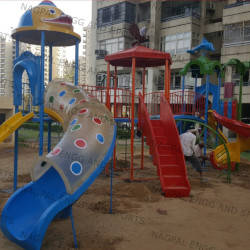 Outdoor Playground Multiplay Kids Slides in Faridabad