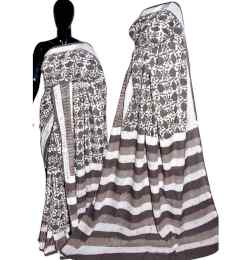 Block print cotton saree in Delhi