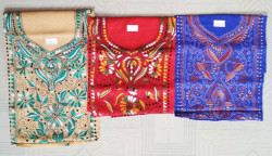 Hand Embroidery Kurti Piece