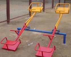 Double Seater Iron Seesaw