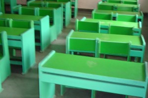 Wooden School Desks