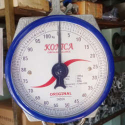100 Kg Needle Type Circular Hanging Scale