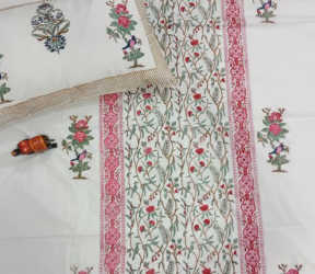 King Size Bed Sheets with Pillow Covers