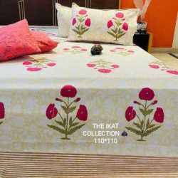 Ikat Print Bedsheet in Jaipur
