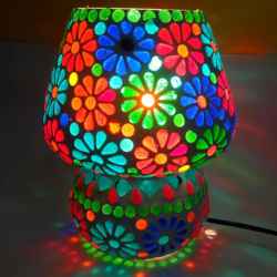 Glass Handicrafts multi-colour table lamp