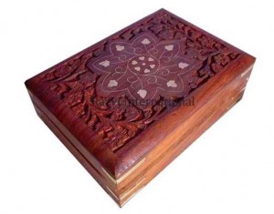 Engraved Wooden Boxes in 