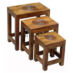 Wooden Tables Set