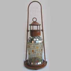 Glass Mosaic Lantern Handicrafts
